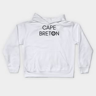 CAPE BRETON CELTIC KNOT | BLACK Kids Hoodie